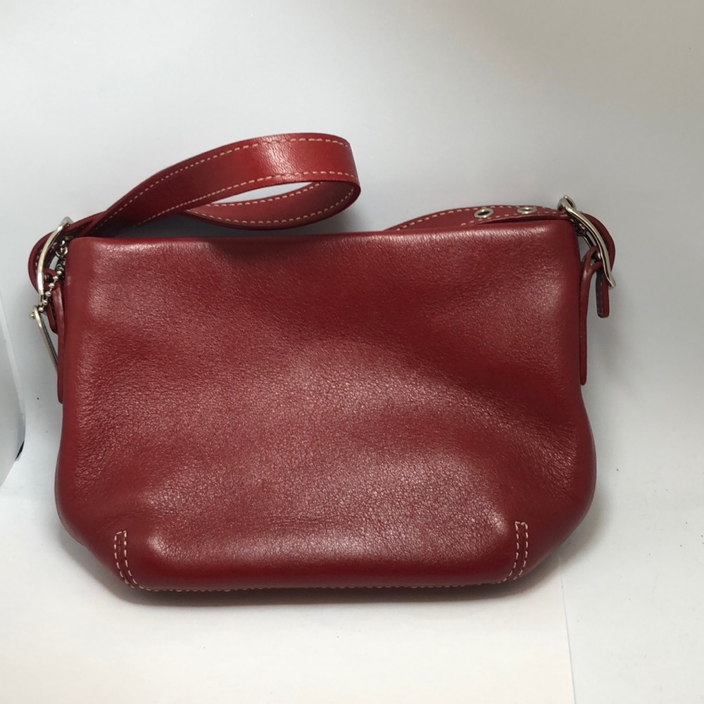 Coach Red Leather Purse